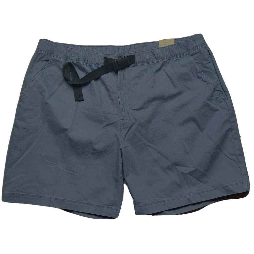 Foundry Men Big Tall 3XLT (49"-53") Comfort‎ Stretch Indigo Hiking 8" Shorts NEW